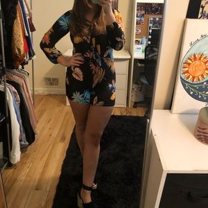 Floral romper